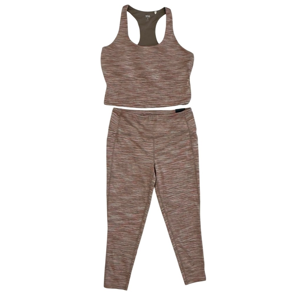 DSG Momentum High-Rise 7/8 Leggings & Racerback Tank Set